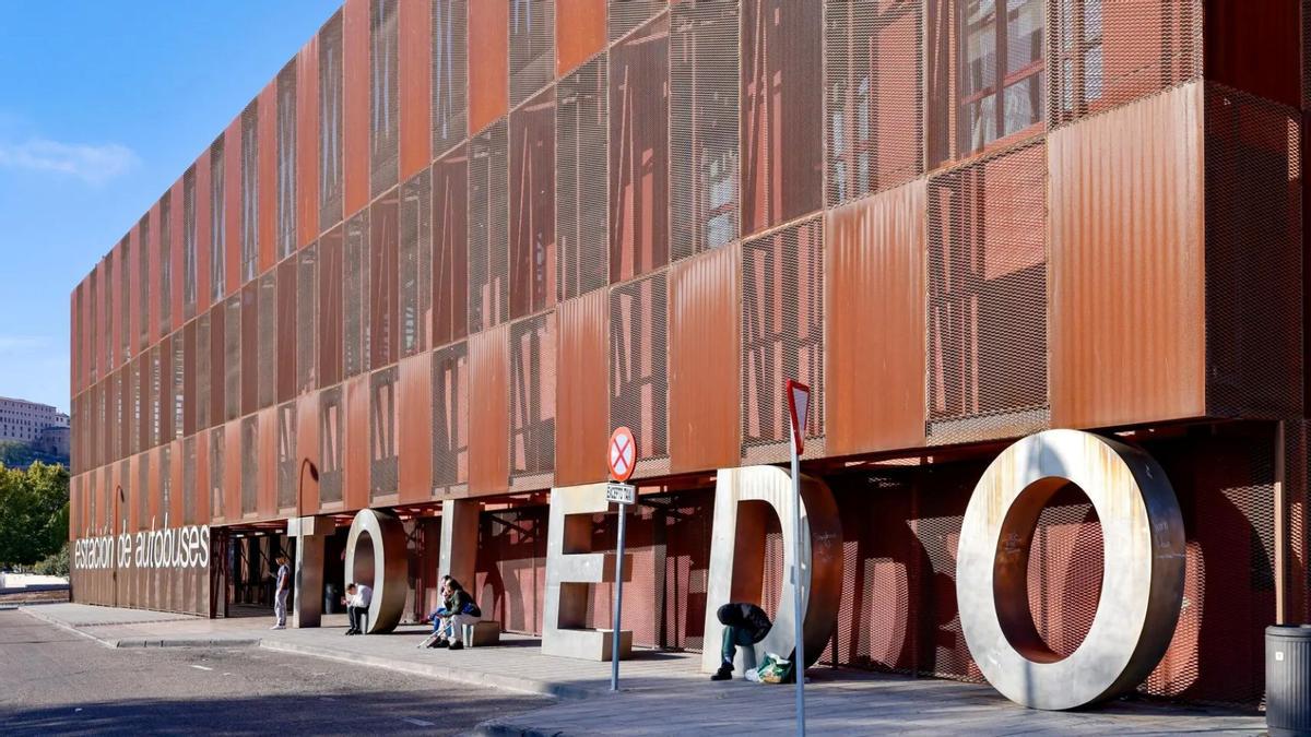 Fachada estación autobuses, Toledo