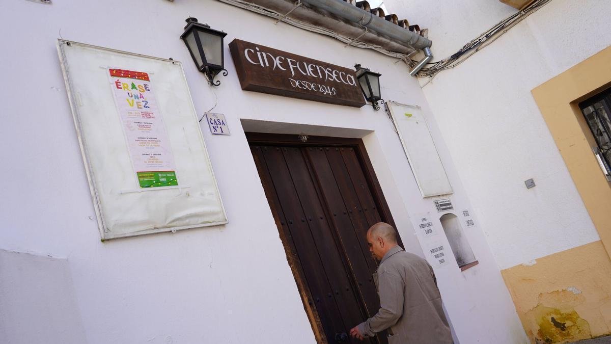 Antonio Amil, gerente de los cines de verano Fuenseca, Olimpia y Delicias