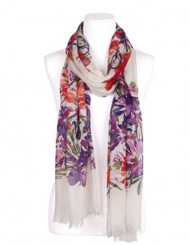 Foulard flores de Suite Blanco de 9,99 €