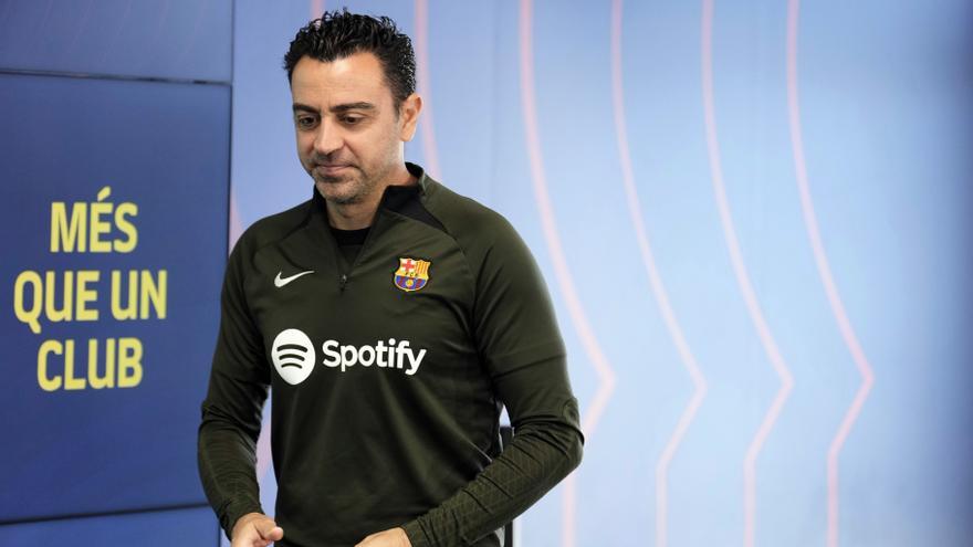 Xavi Hernández, entrenador del Barcelona: &quot;Tenemos una nueva oportunidad para ser segundos&quot;