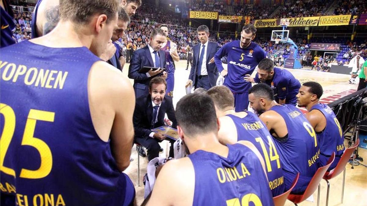 El Barça Lassa de Sito Alonso conecta con el Palau