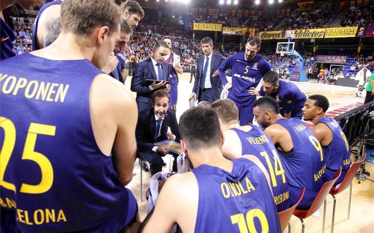 El Barça Lassa de Sito Alonso conecta con el Palau