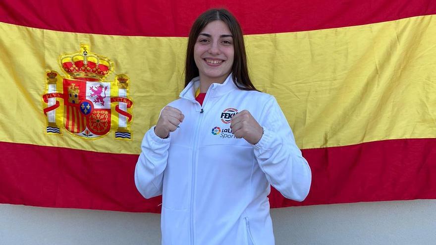 La campeona de kickboxing Laura Estarlich