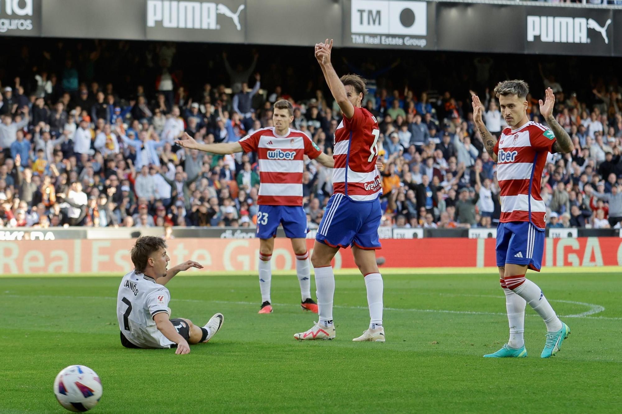 Valencia CF - Granada CF en imágenes