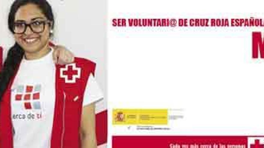 Publicidad de la campaña de captación de voluntarios.