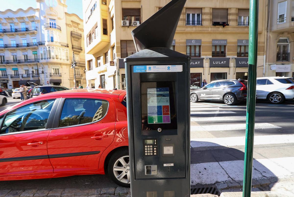Poste de expedición de tiques de la ORA