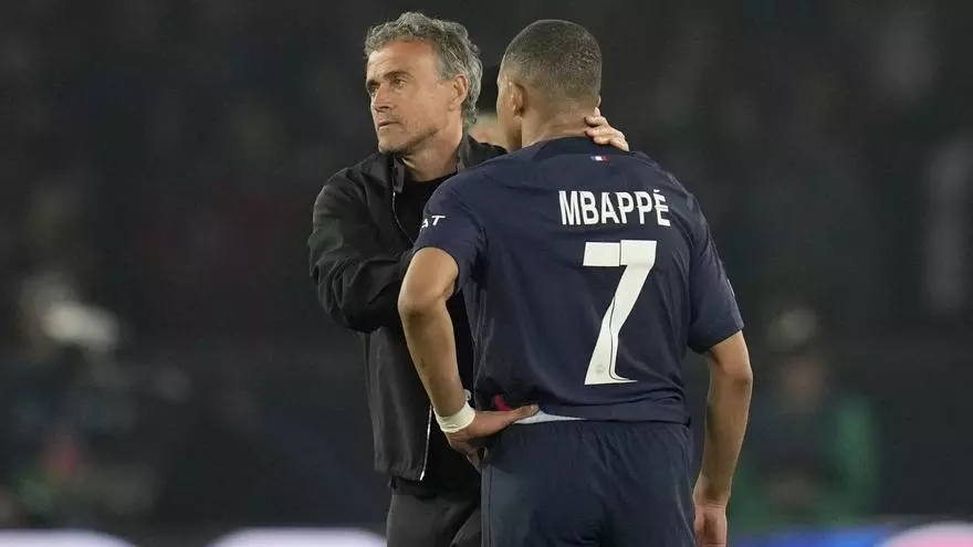 El PSG celebra desde la final de la Champions el fichaje de Mbappé por el Real Madrid