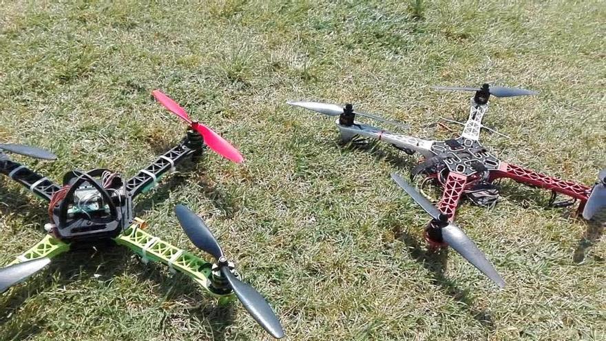 Los alumnos del IES de Museros construyen un «dron social»