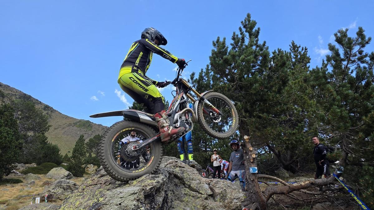 Imagen de Xicu Marí en los Dos Días de Trial de Arinsal.