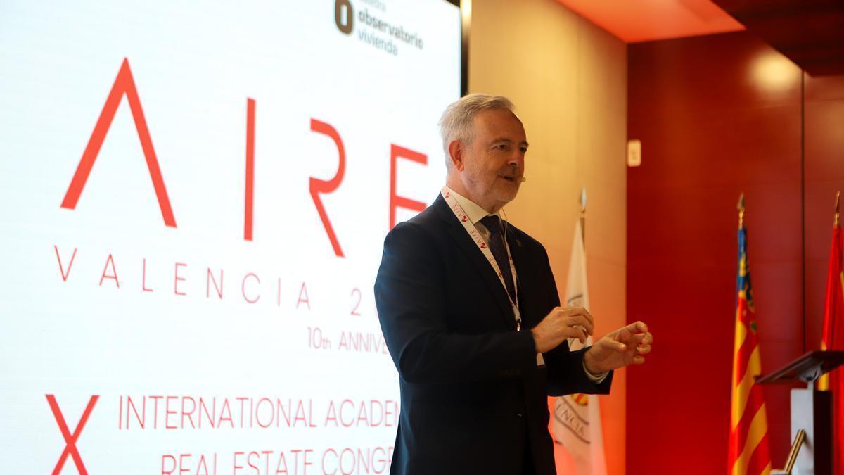 Fernando Cos-Gayón, hoy en el congreso