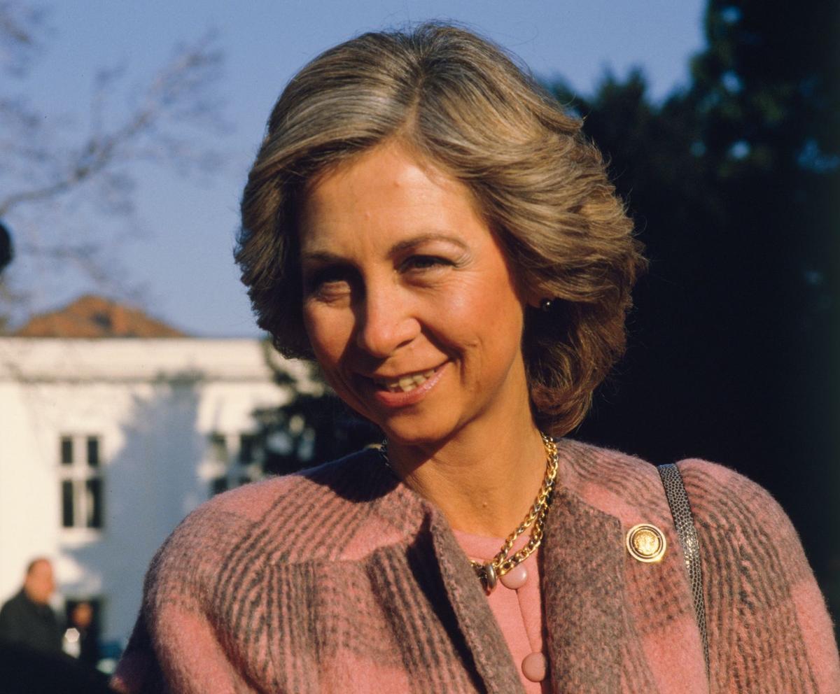 La Reina Sofía con 47 años.