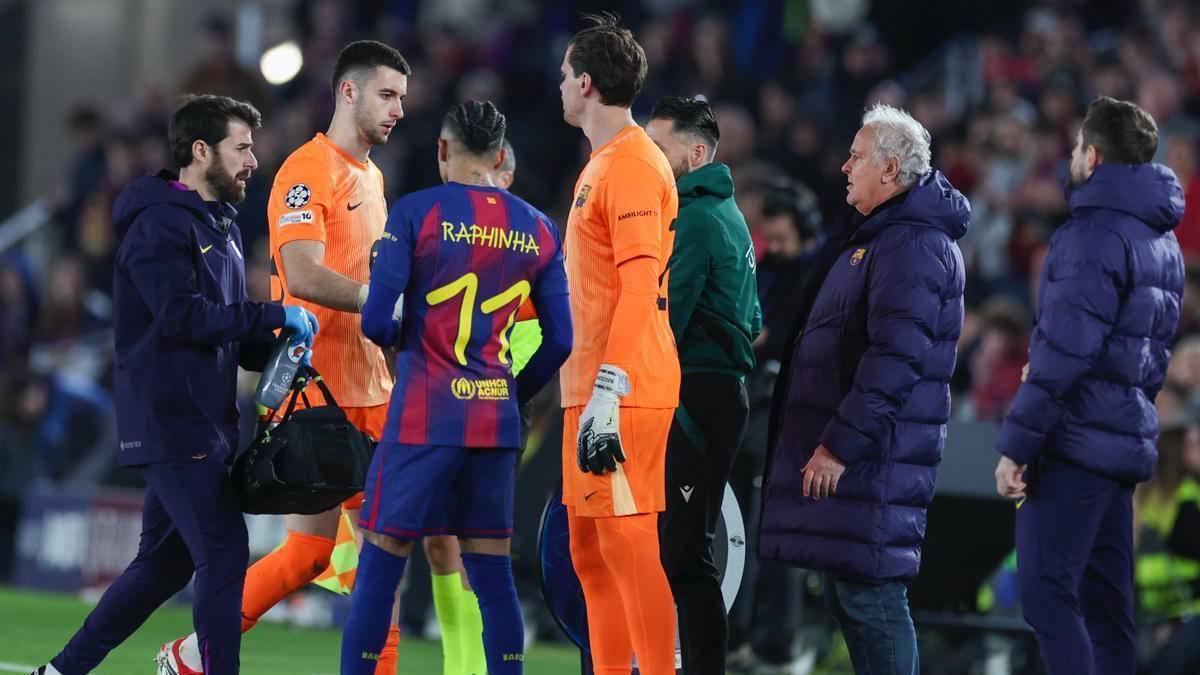 ¡Susto en el Camp Nou tras la lesión de Joan García!