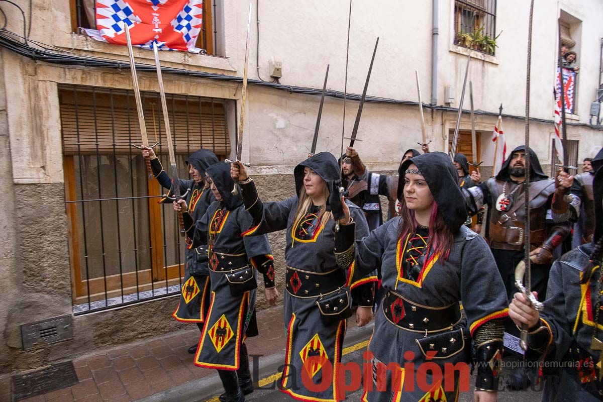 Desfile de Moros y cristianos y parlamento en las Fiestas de Caravaca