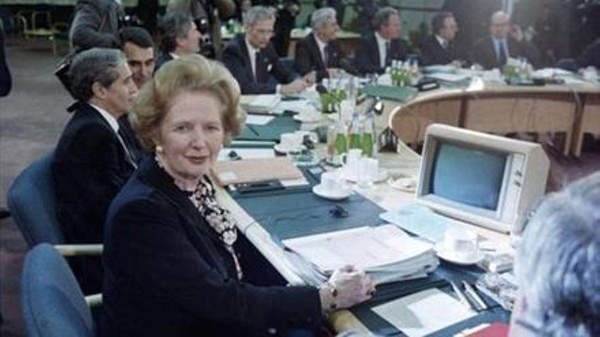 Margaret Thatcher.