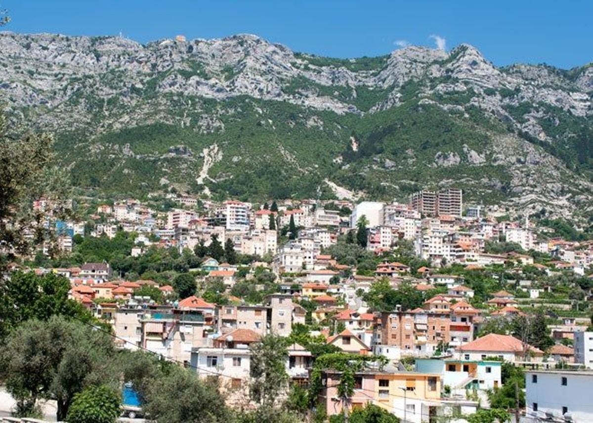 Panorámica de Krujë.