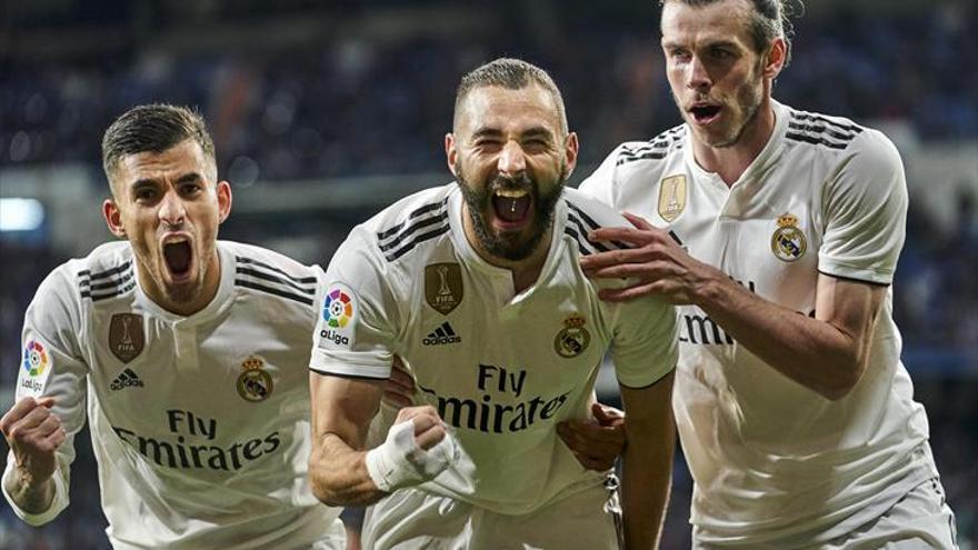 Benzema evita el sonrojo del Real Madrid contra el Huesca