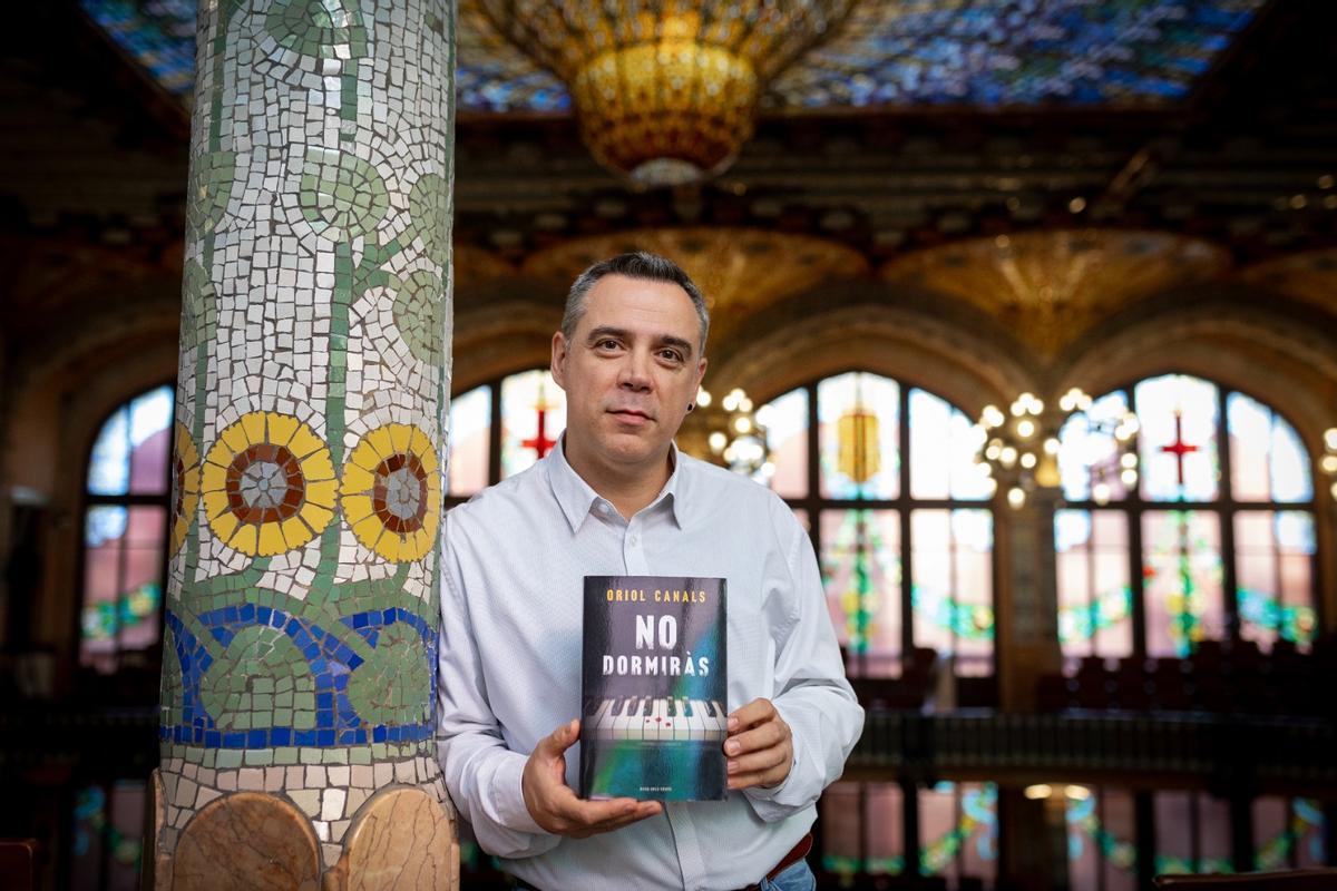 Oriol Canals con su última novela
