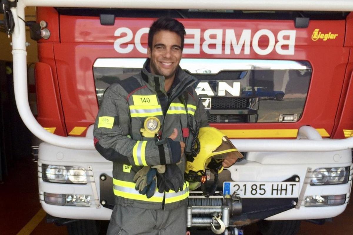 Pereira, en las instalaciones en Manilva del Consorcio Provincial.