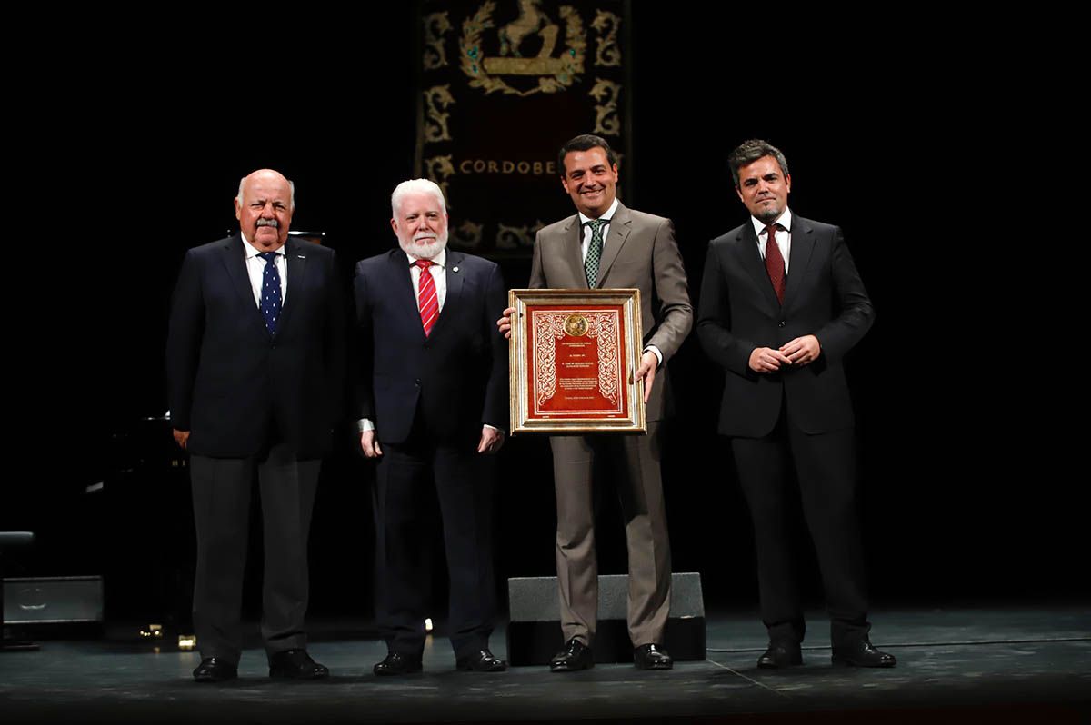 José María Bellido pregonero de las peñas cordobesas en San Rafael