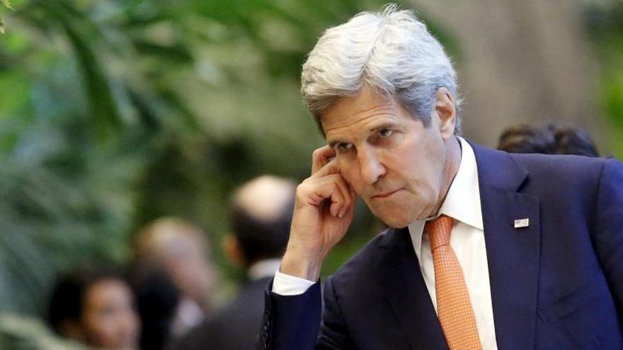 El secretario de Estado de Estados Unidos, John Kerry.