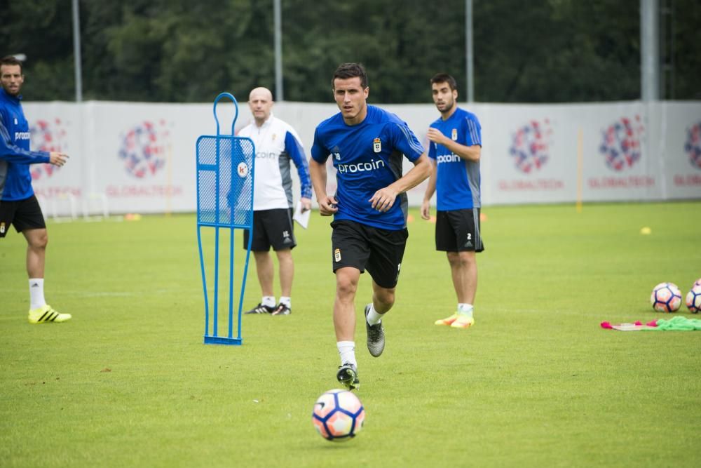 Entrenamiento del Oviedo