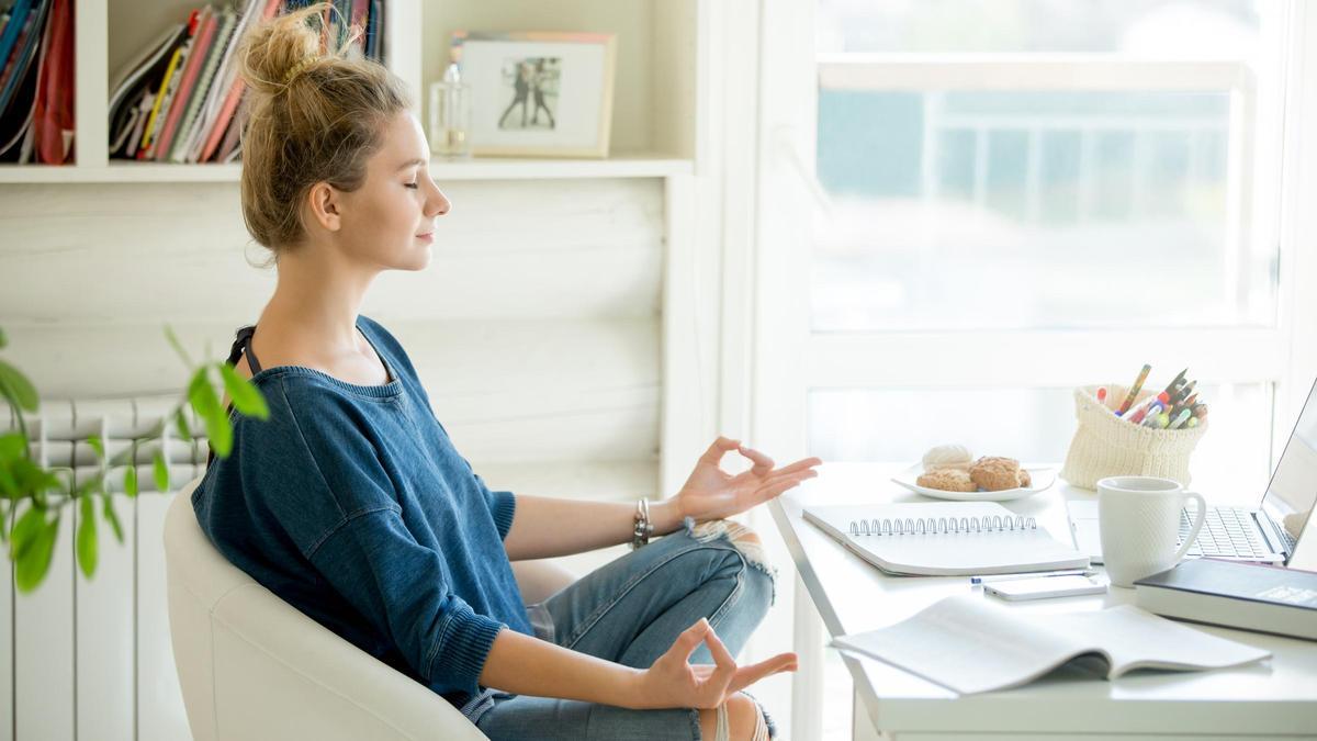 Los ejercicios de meditación contribuirán a aumentar el bienestar.