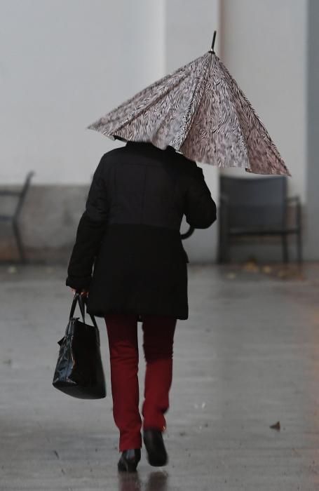 Por fin llega la ansiada lluvia. Meteogalicia vaticina que en tres días se recgerán más de 50 litros en A Coruña.