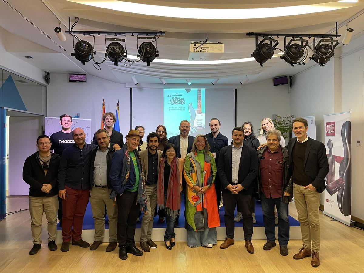 Presentación del Festival de la Guitarra en Belgrado.