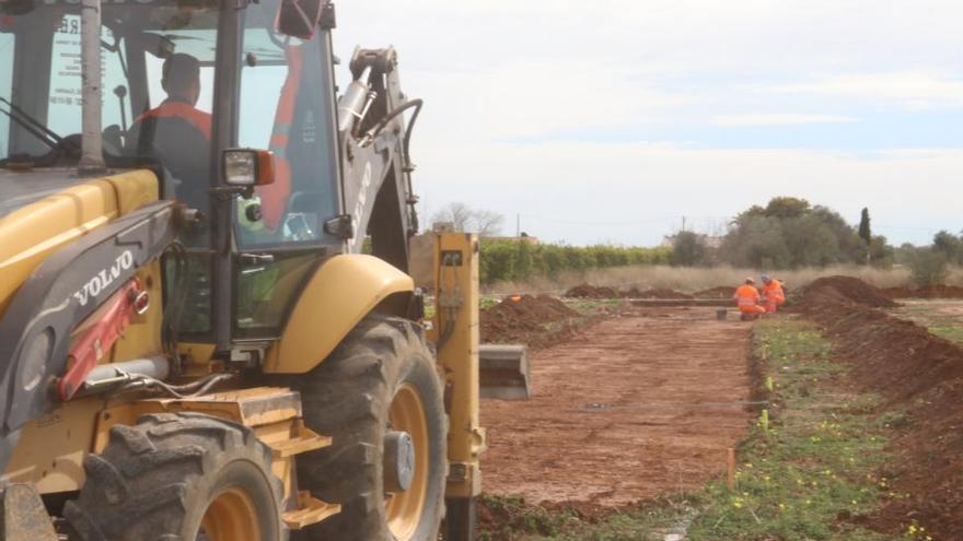 Obras Públicas retoma las obras del carril ciclopeatonal entre Burriana y Vila-real