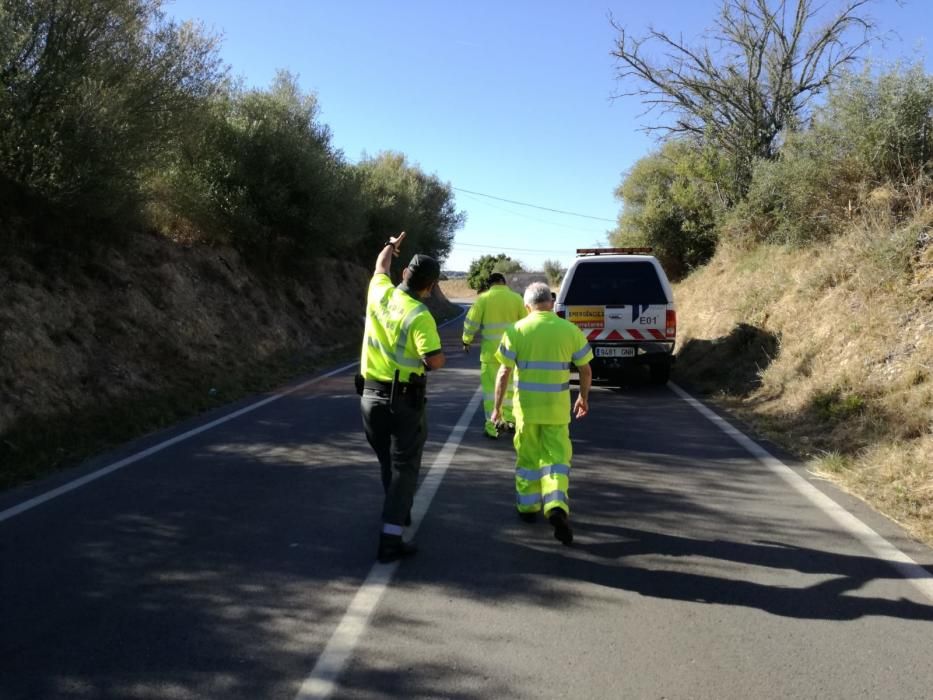 Un camionero muere tras un choque frontal contra un coche en Muro