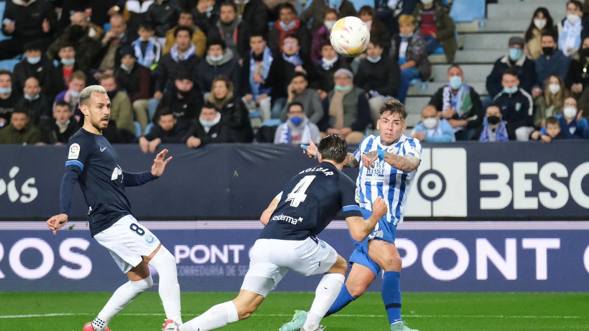 Las imágenes del Málaga CF - UD Ibiza.