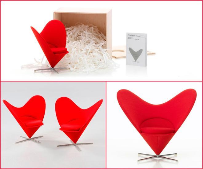 Silla corazón 'Heart Cone Chair', de Verner Panton