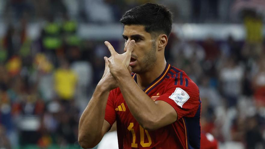 Marco Asensio, tras marcar a Costa rica