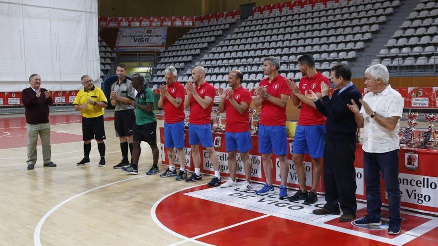 Un instante del acto de clausura de la competición del Vigo en Xogo de la pasada temporada. // R. Grobas