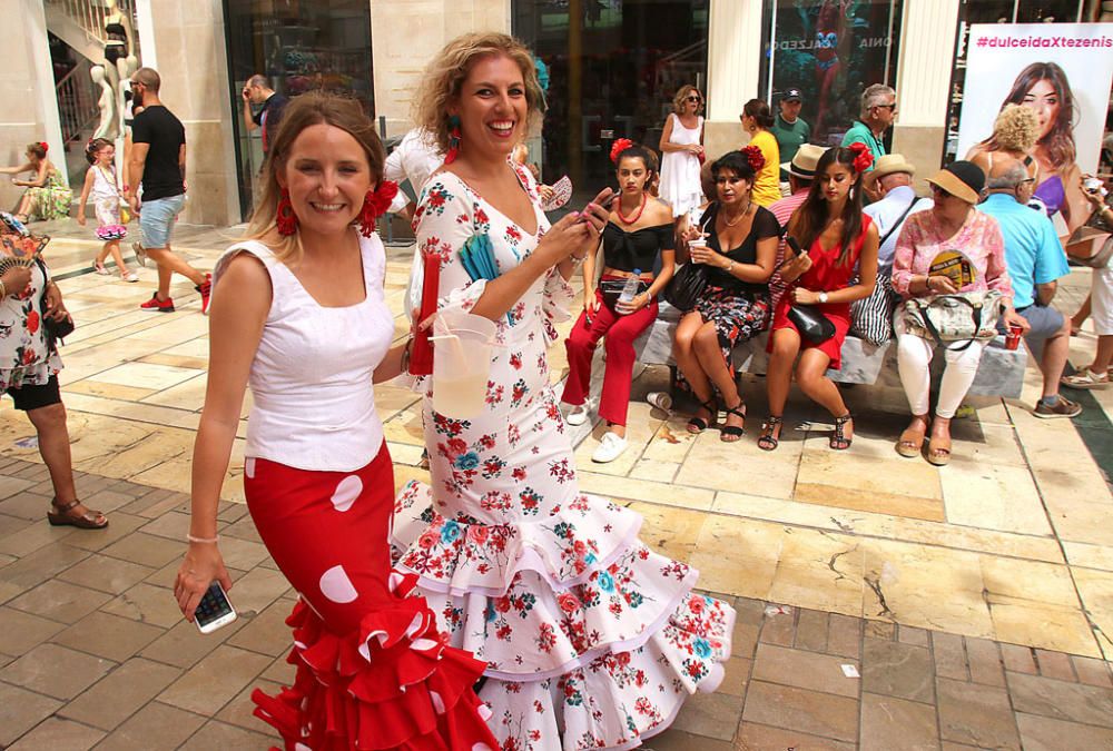 Calles llenas y mucho ambiente en el primer sábado de la feria.