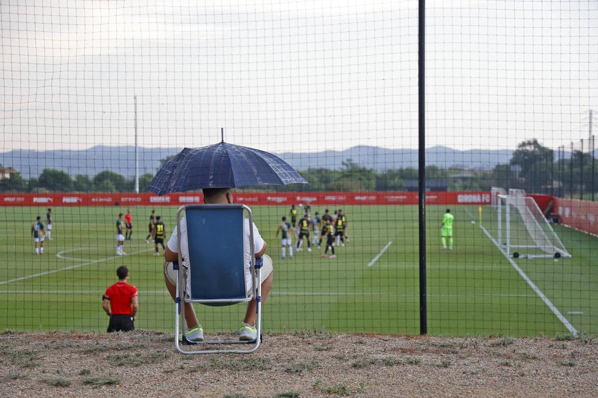 Les imatges del partit amistós entre el Girona i el Sabadell