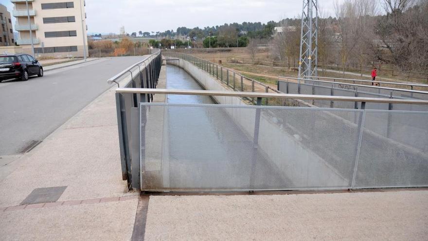 Un dels trams del canal industrial de Sant Joan on es va actuar fa deu anys, i que ara tindrà continuïtat