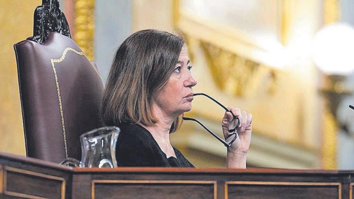 Armengol, en el Congreso en una imagen de archivo.