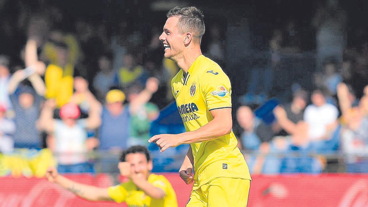 El &#039;17&#039; marcó su primer gol con el Villarreal el pasado fin de semana.