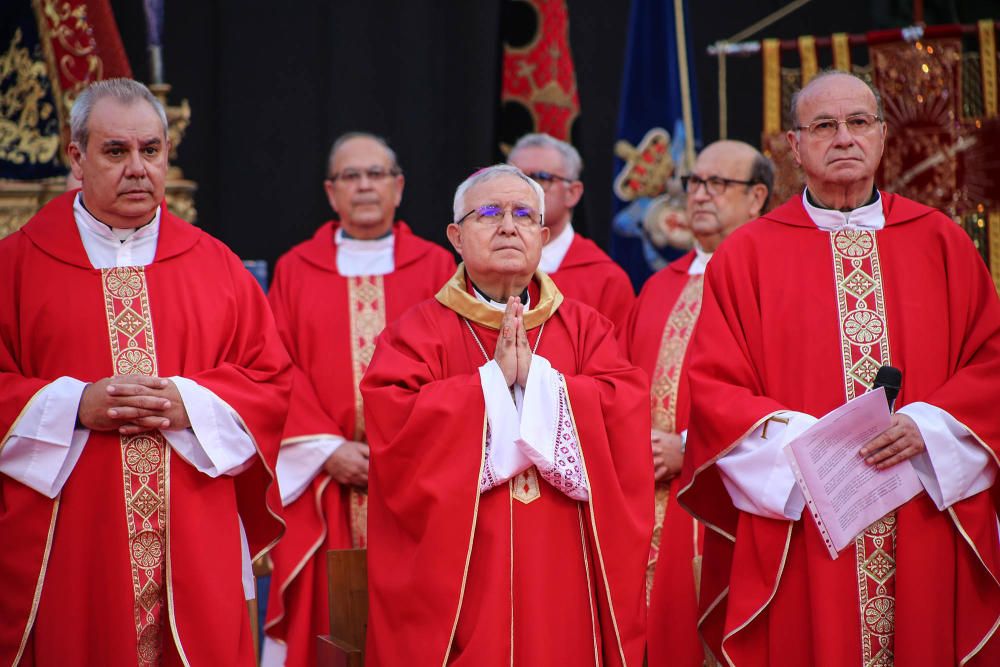 La imagen de Cristo inunda Orihuela