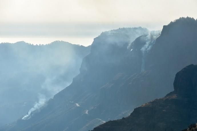 10-08-2019 ARTENARA. Incendio en la cumbre de Gran Canaria  | 10/08/2019 | Fotógrafo: Andrés Cruz