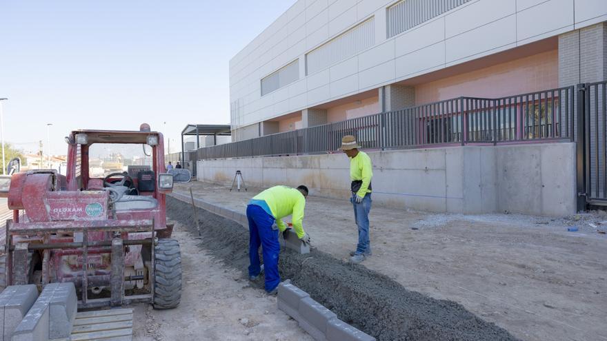 La Generalitat ultima las obras del nuevo Colegio Amanecer de Torrevieja que tiene previsto abrir el 18 de septiembre