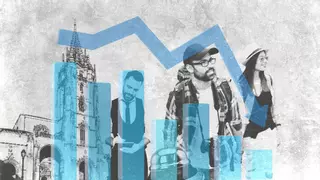 Oviedo, en su cifra de paro más baja desde 2008 por el turismo