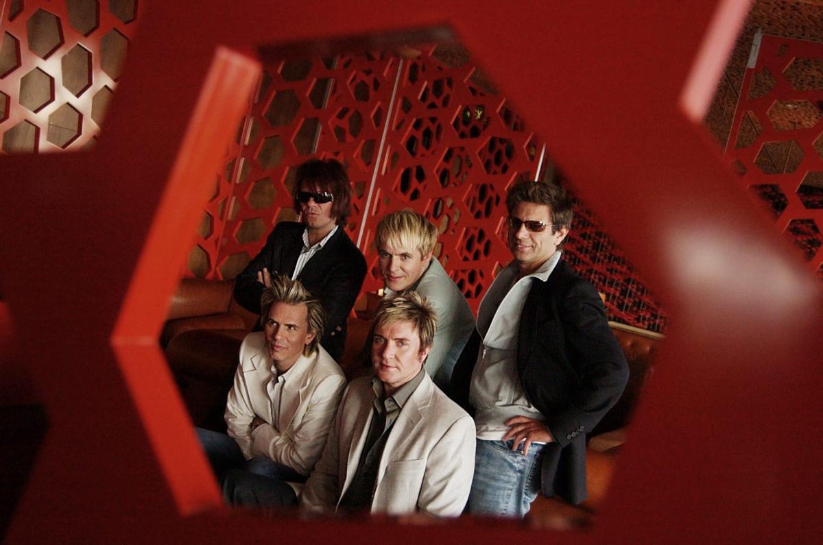El grupo Duran Duran en el 2007.