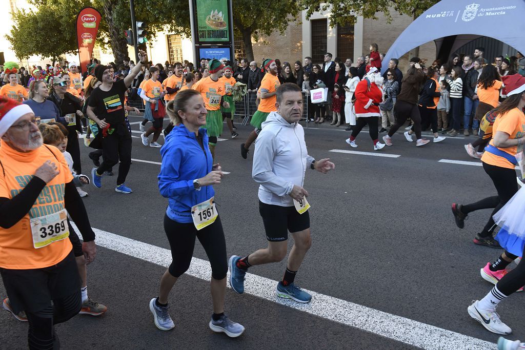 La San Silvestre 2025 en Murcia, en fotografías