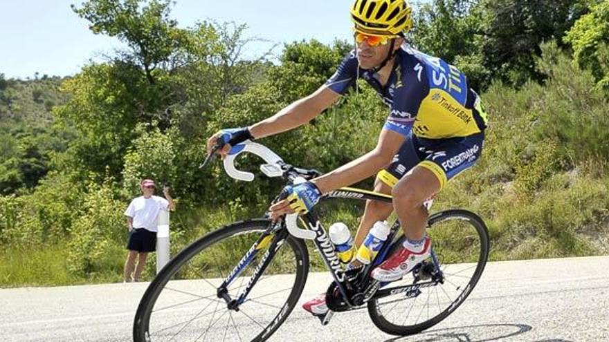 Contador: &quot;Me he caído, pero espero dar espectáculo&quot;