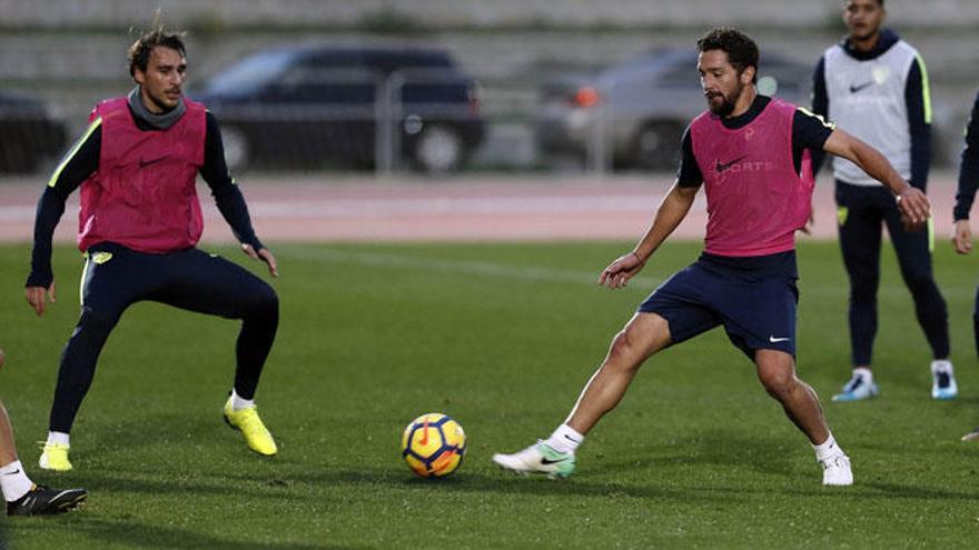 Ignasi Miquel y Manuel Iturra, en la sesión vespertina de ayer.