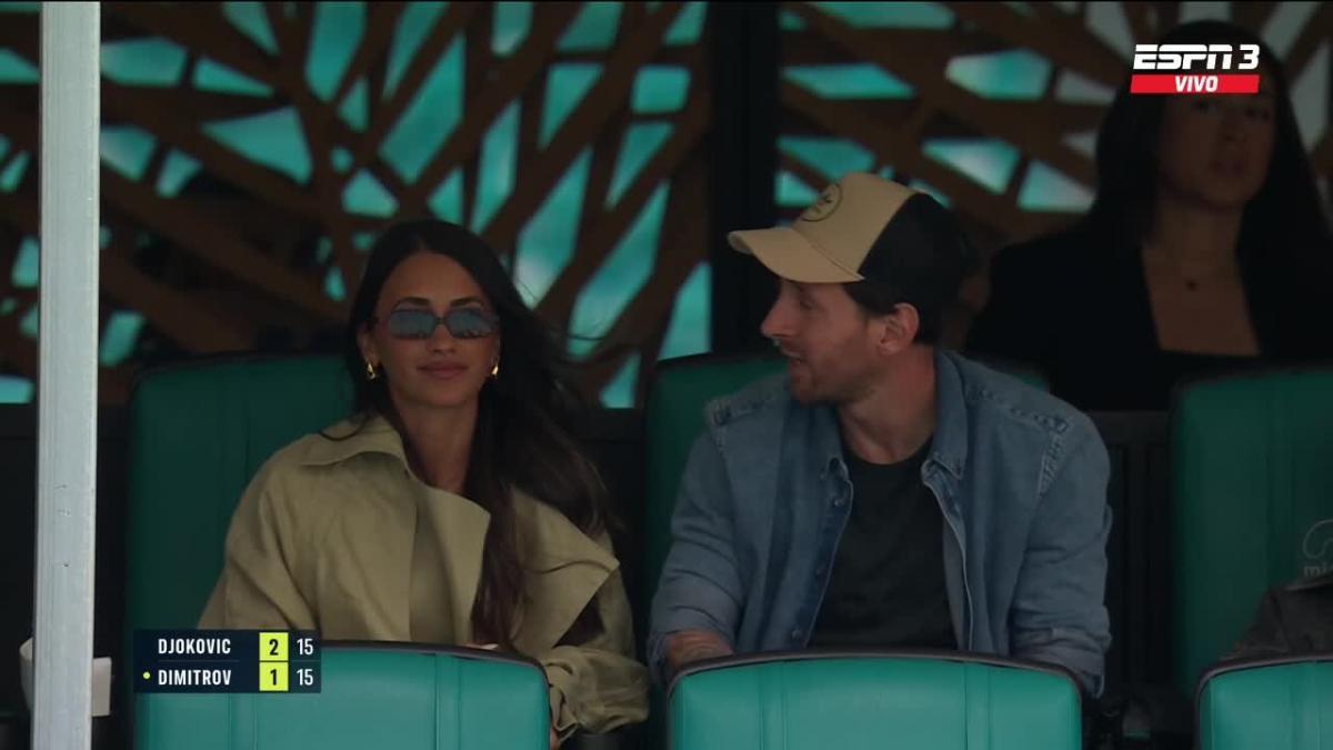 Invitado de lujo: Messi, presente en la semifinal de Djokovic