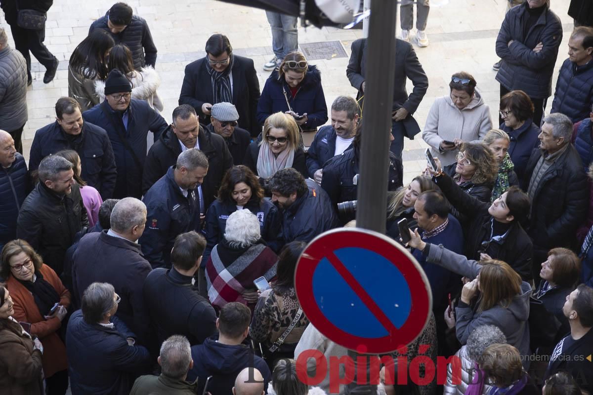 Así ha sido la visita de Isabel Díaz Ayuso a Caravaca de la Cruz