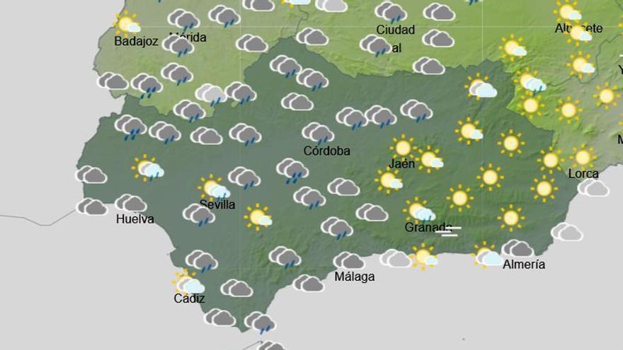 Andalucía encara otra semana de tiempo fresco y lluvias, según la previsión de la Aemet